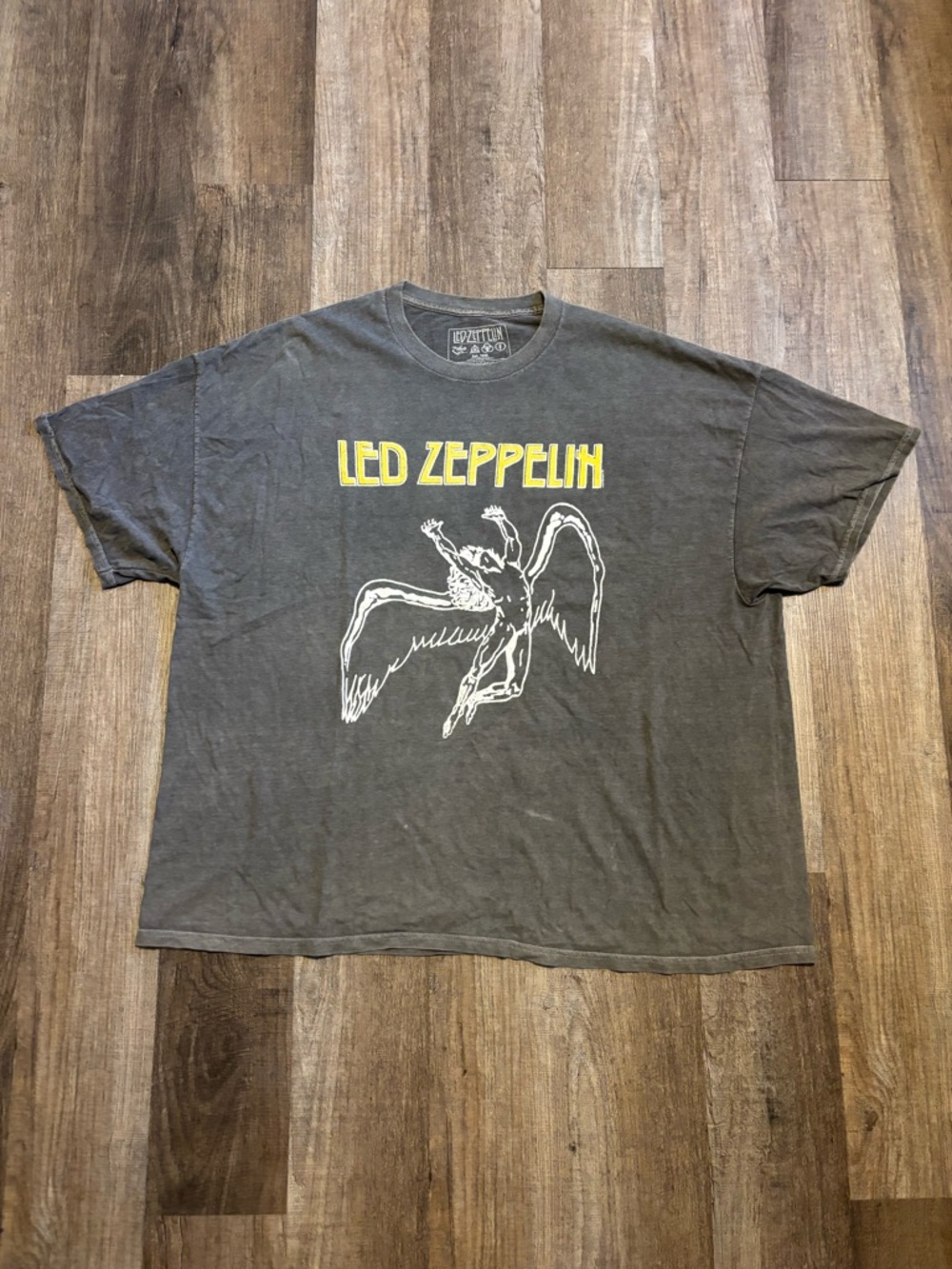 Led Zeppelin Angel Graphic Tee Shirt